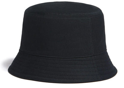 Marni Logo Embroidered Bucket Hat Black