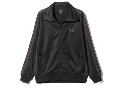Needles Track Jacket Black/Dark Brown