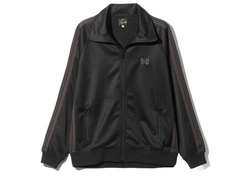 Needles Track Jacket Black/Dark Brown