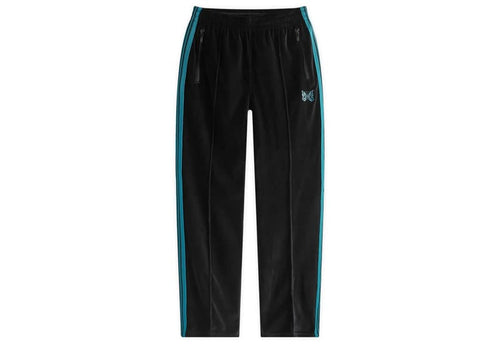Needles Velour Narrow Track Pant Black