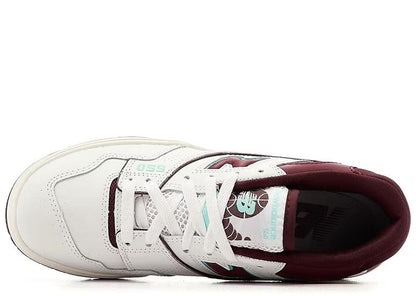 New Balance 550 Burgundy Cyan