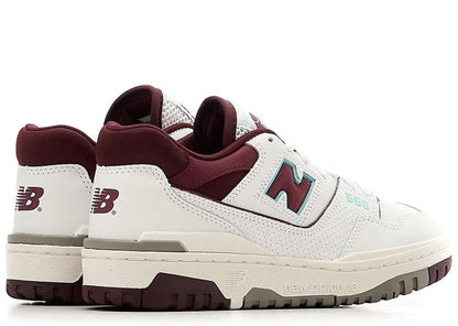 New Balance 550 Burgundy Cyan