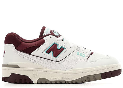 New Balance 550 Burgundy Cyan