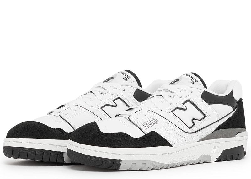 New Balance 550 White Black Rain Cloud