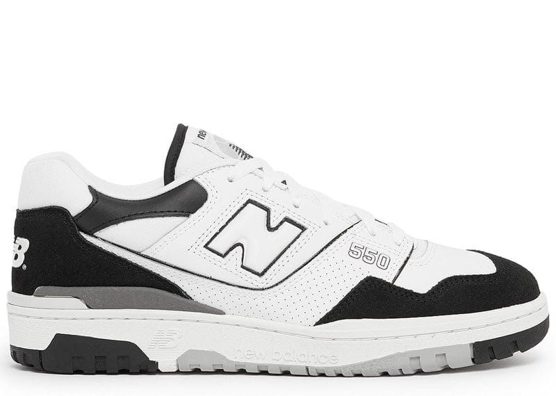 New Balance 550 White Black Rain Cloud