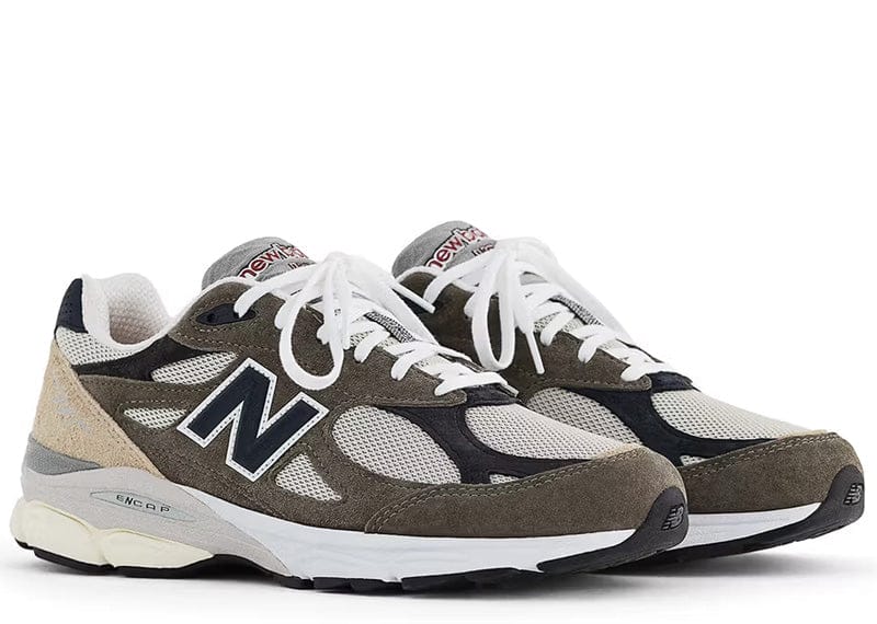 New Balance 990v3 MiUSA Grey Blue Olive
