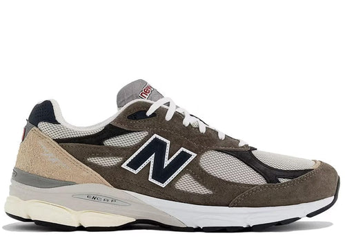 New Balance 990v3 MiUSA Grey Blue Olive