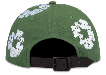 Denim Tears Cotton Wreath Adjustable Cap Green