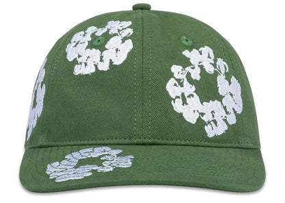 Denim Tears Cotton Wreath Adjustable Cap Green