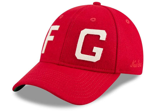 Fear of God x New Era 9FORTY Kansas City Monarchs MLB Adjustable Scarlet Cap