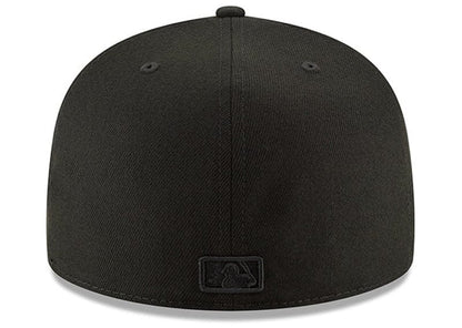 New Era Houston Astros Blackout Basic 59FIFTY Fitted Black 7 1/4