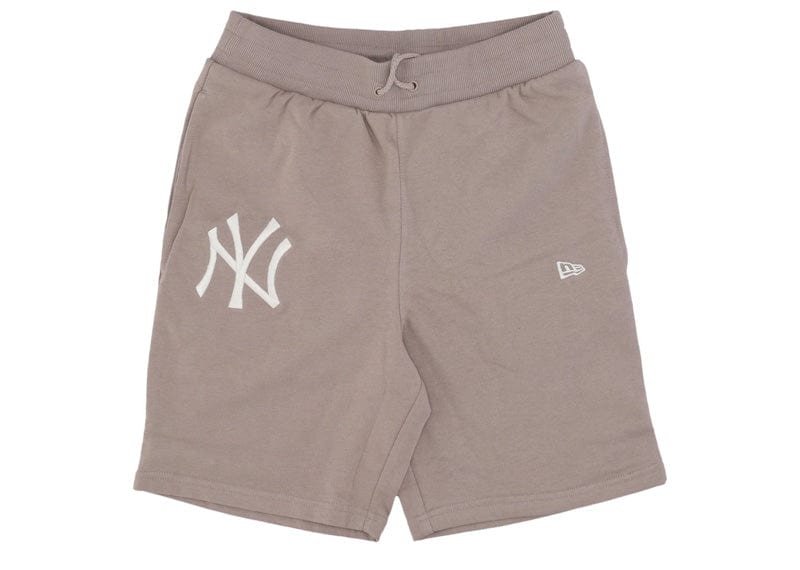 New Era Pantalone Corto Tuta MLB League Essentials Shorts Neyyan Air Grey/Off White