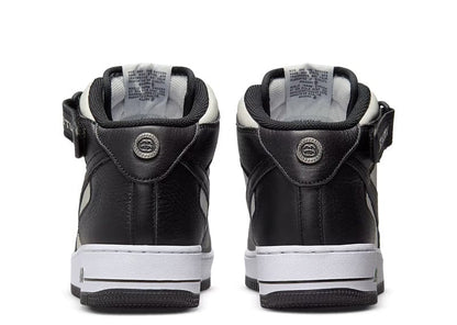 Nike Air Force 1 Mid Stussy Light Bone Black