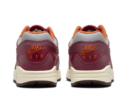 Nike Air Max 1 Patta Waves Rush Maroon (with Bracelet)