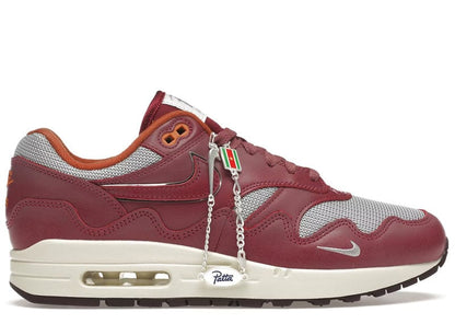 Nike Air Max 1 Patta Waves Rush Maroon (with Bracelet)
