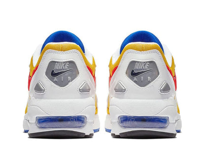 Nike Air Max2 Light University Gold Flash Crimson