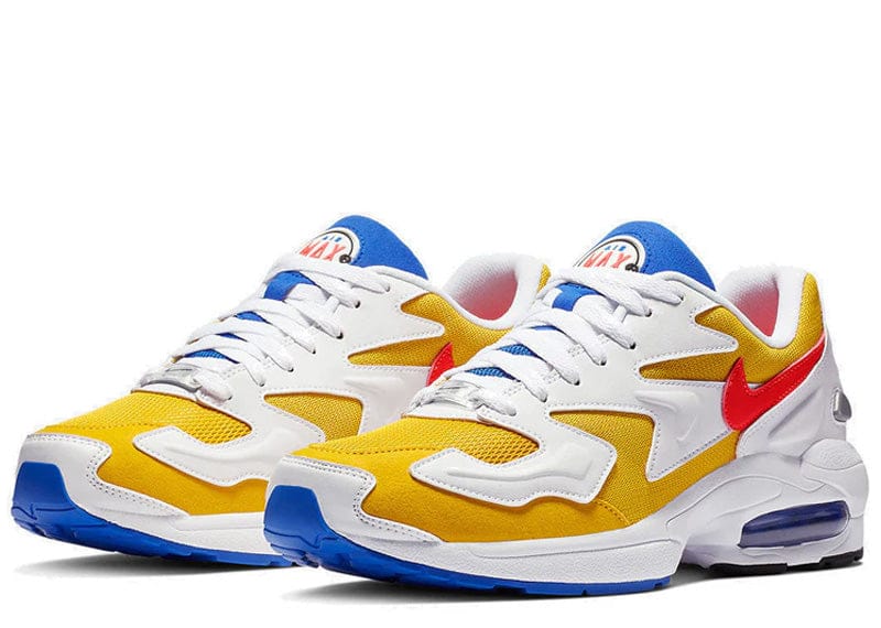 Nike Air Max2 Light University Gold Flash Crimson