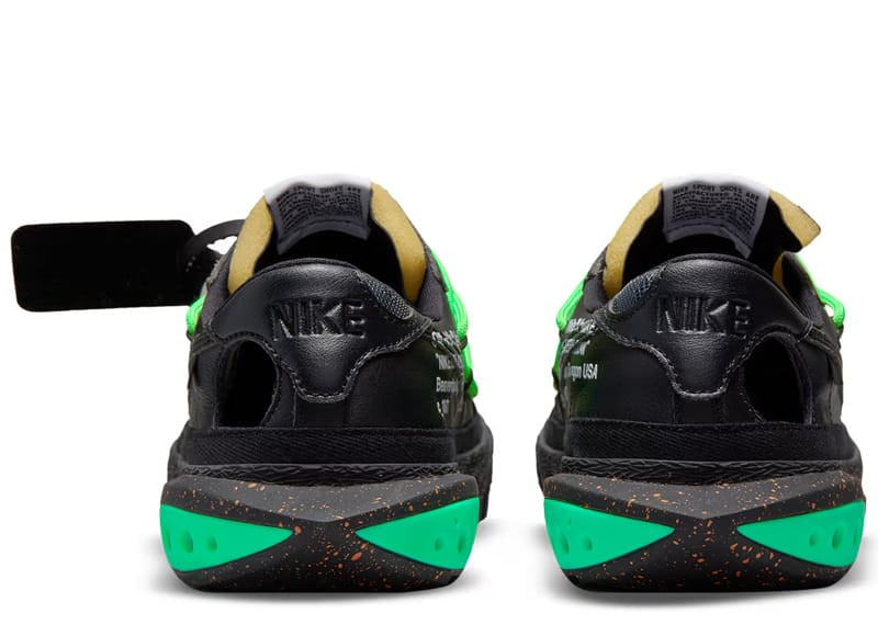 Nike Blazer Low Off-White Black Electro Green