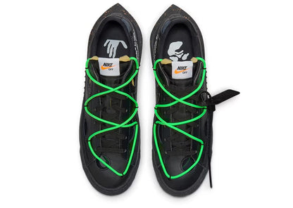 Nike Blazer Low Off-White Black Electro Green