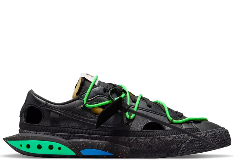 Nike Blazer Low Off-White Black Electro Green
