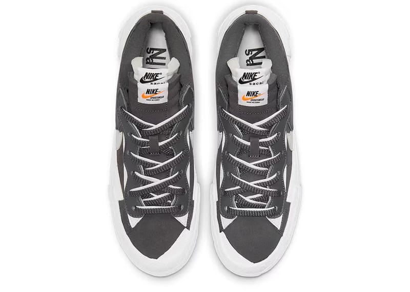 Nike Blazer Low x sacai ‘Iron Grey’