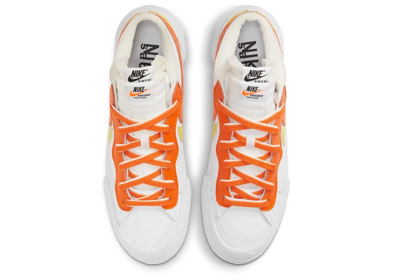 Nike Blazer Low x sacai ‘Magma Orange’