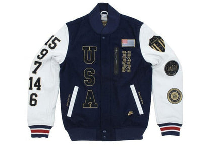 Nike Dream Team USA 1992 Barcelona Olympics Edition Destroyer Jacket Navy Blue