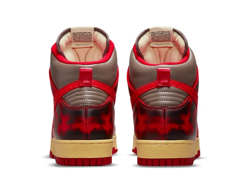 Nike Dunk High 1985 Acid Wash Red