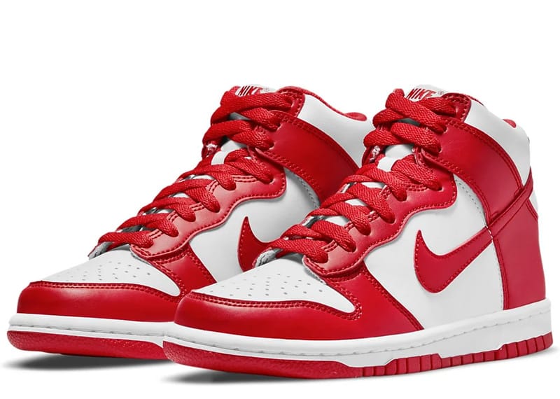 Nike Dunk High Championship White Red (GS)