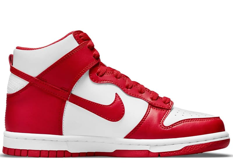 Nike Dunk High Championship White Red (GS)