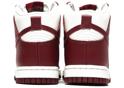 Nike Dunk High Sail Team Red (W)