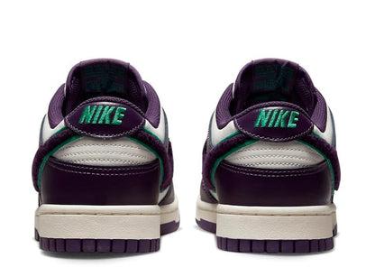 Nike Dunk Low Chenille Swoosh Sail Grand Purple