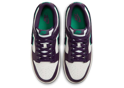 Nike Dunk Low Chenille Swoosh Sail Grand Purple