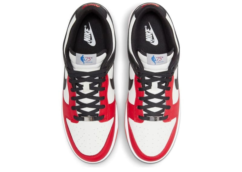 Nike Dunk Low EMB NBA 75th Anniversary Chicago