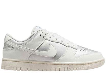 Nike Dunk Low Next Nature Sheer Lace Metallic Platinum (Women's)