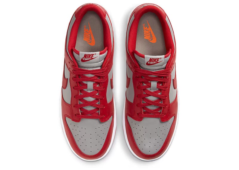 Nike Dunk Low Retro Medium Grey Varsity Red UNLV (2021)