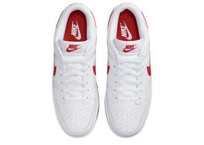 Nike Dunk Low Retro White Picante Red