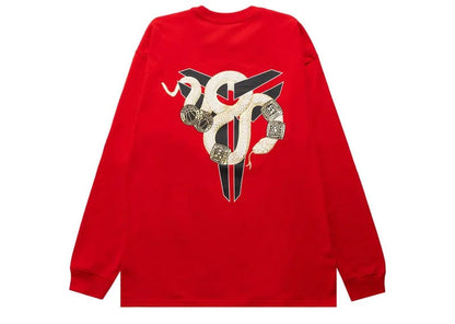 Nike Kobe Bryant Year of Mamba Max90 Long-Sleeve T-shirt Red