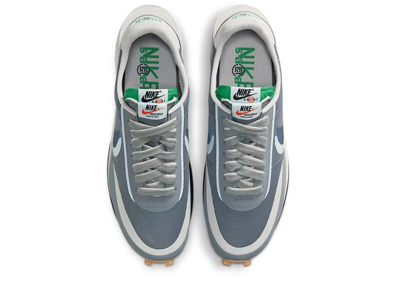 Nike LD Waffle sacai CLOT Kiss of Death 2 Cool Grey
