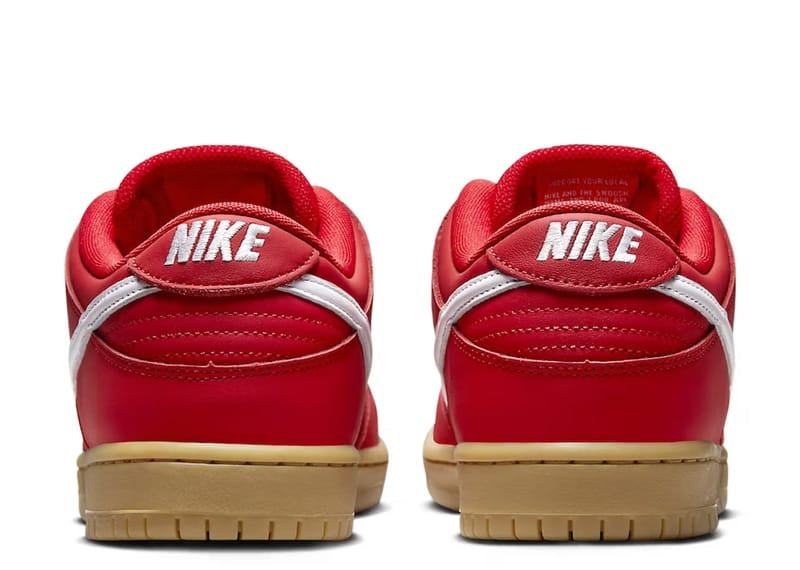 Nike SB Dunk Low University Red Gum