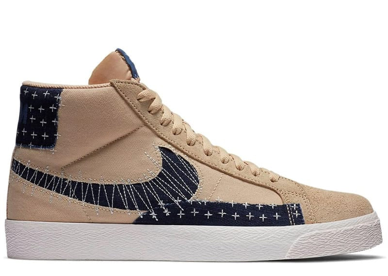 Nike SB Zoom Blazer Mid Sashiko Sesame