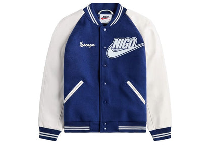 Nike x Nigo NRG Varsity Jacket Navy