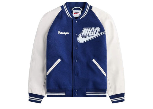 Nike x Nigo NRG Varsity Jacket Navy