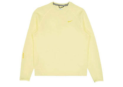 Nike x NOCTA NRG Tech Fleece Crewneck Sweatshirt Citron Tint/Vivid Sulfur