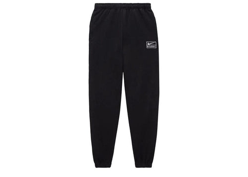 Nike x Stussy Stone Washed Fleece Sweatpants (FW23) Black