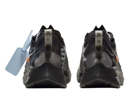Off-White X Nike Zoom Fly Black Silver