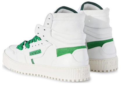 Off-White 3.0 Off Court Calf Big Lace White Green