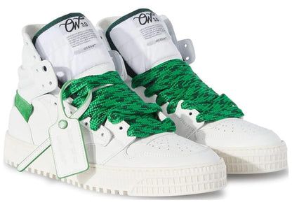 Off-White 3.0 Off Court Calf Big Lace White Green