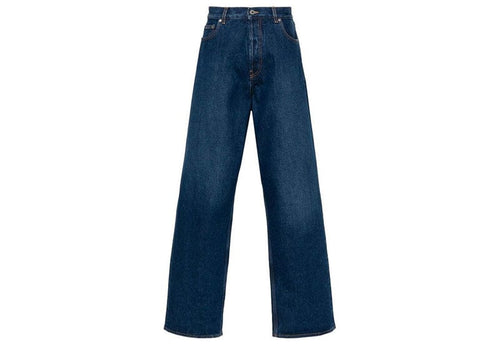 Off-White Blue Denim Logo Jeans