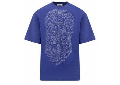 Off-White Body Stitch Skate Short Sleeve Tee Blue